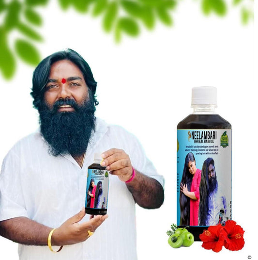 Neelambari Adivasi Herbal Hair Oil for Man and Women (Pack of 2)